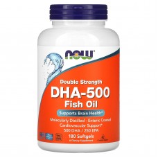 Now Foods, ДГК-500, двойная сила, 180 капсул   Now Foods, ДГК-500, двойная сила, 180 капсул